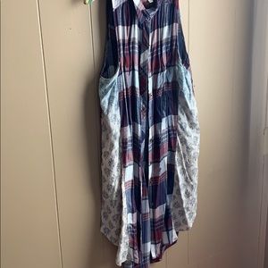 Oddy Long sleeveless vest